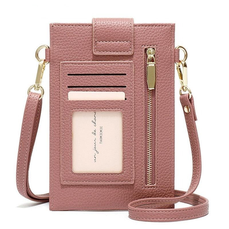 Mini PU Leather Phone Bag