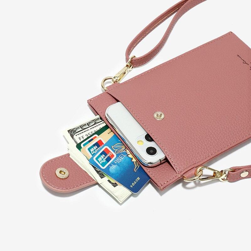 Mini PU Leather Phone Bag
