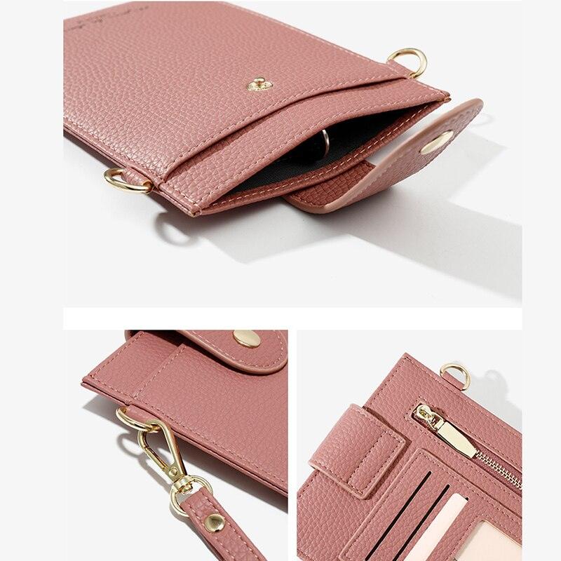 Mini PU Leather Phone Bag