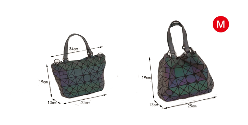 Geometric Hobo Bag