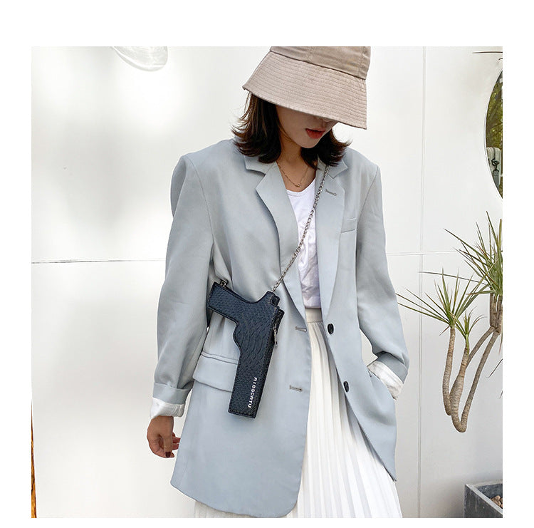 Sculpted Crossbody Bag