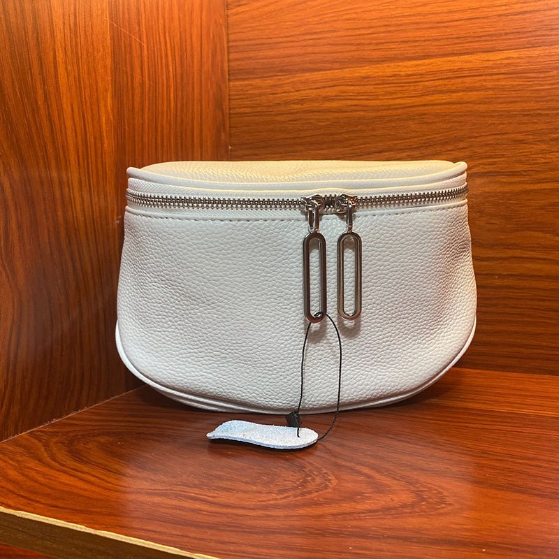 Leather Belt Bag with Mini Detail