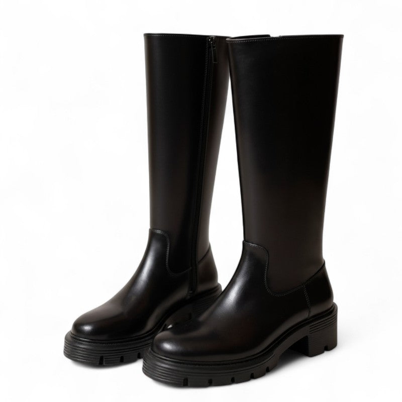 Understated Selah Black Riding Boots