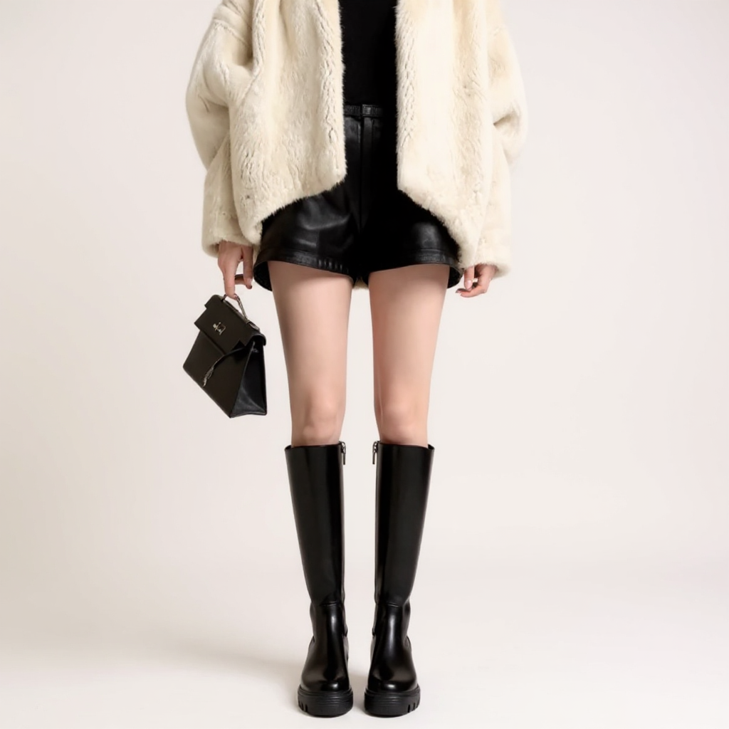 Understated Selah Black Riding Boots