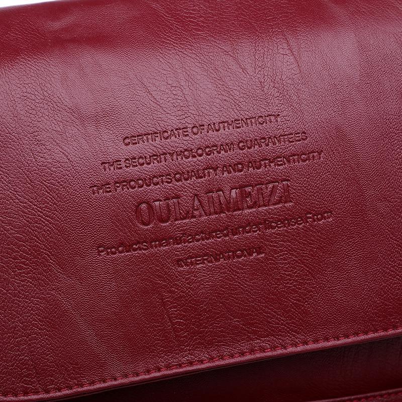 Genuine Leather Backpack with Minimalist Detail