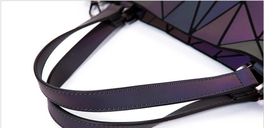 Geometric Messenger Bag