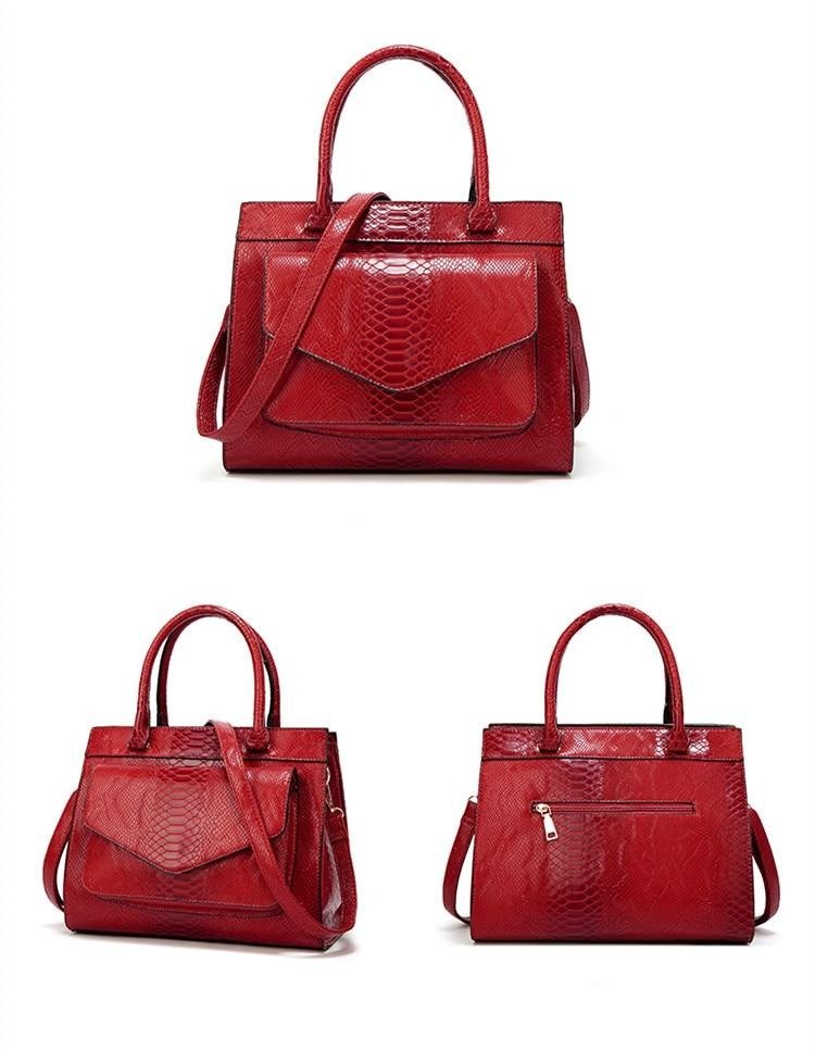 Leather Phone Bag with Streamlined Detail