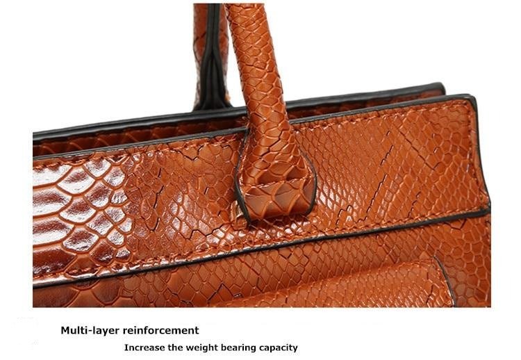 Leather Phone Bag with Streamlined Detail