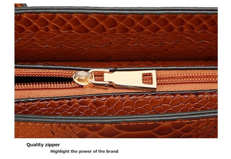 Leather Phone Bag with Streamlined Detail