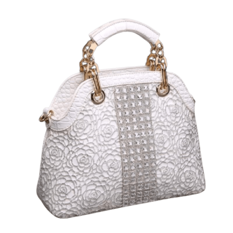 Round Leather Phone Bag