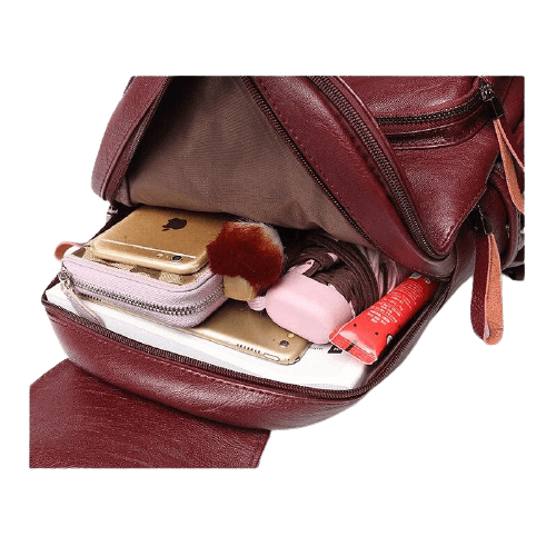 Commuter Genuine Leather Backpack