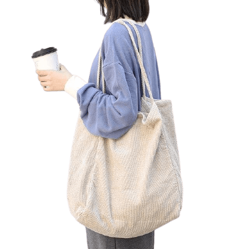 Corduroy Shoulder Bag