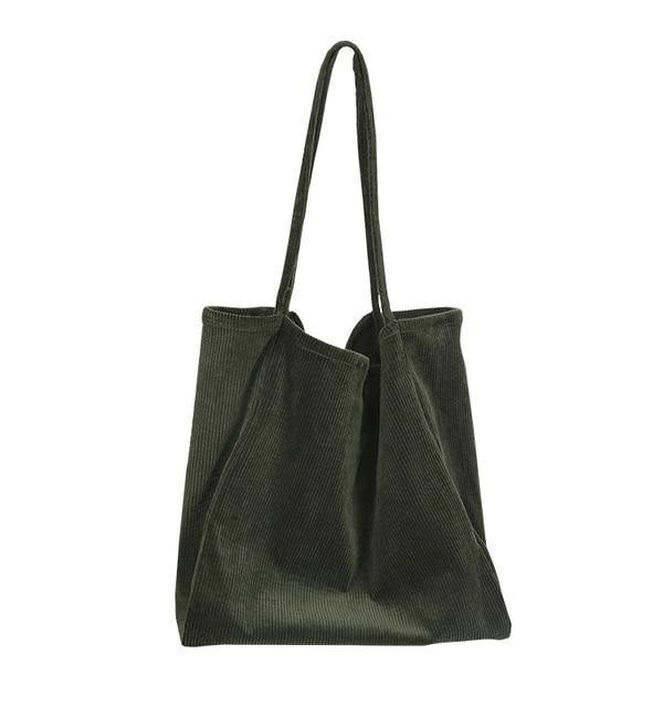 Corduroy Shoulder Bag