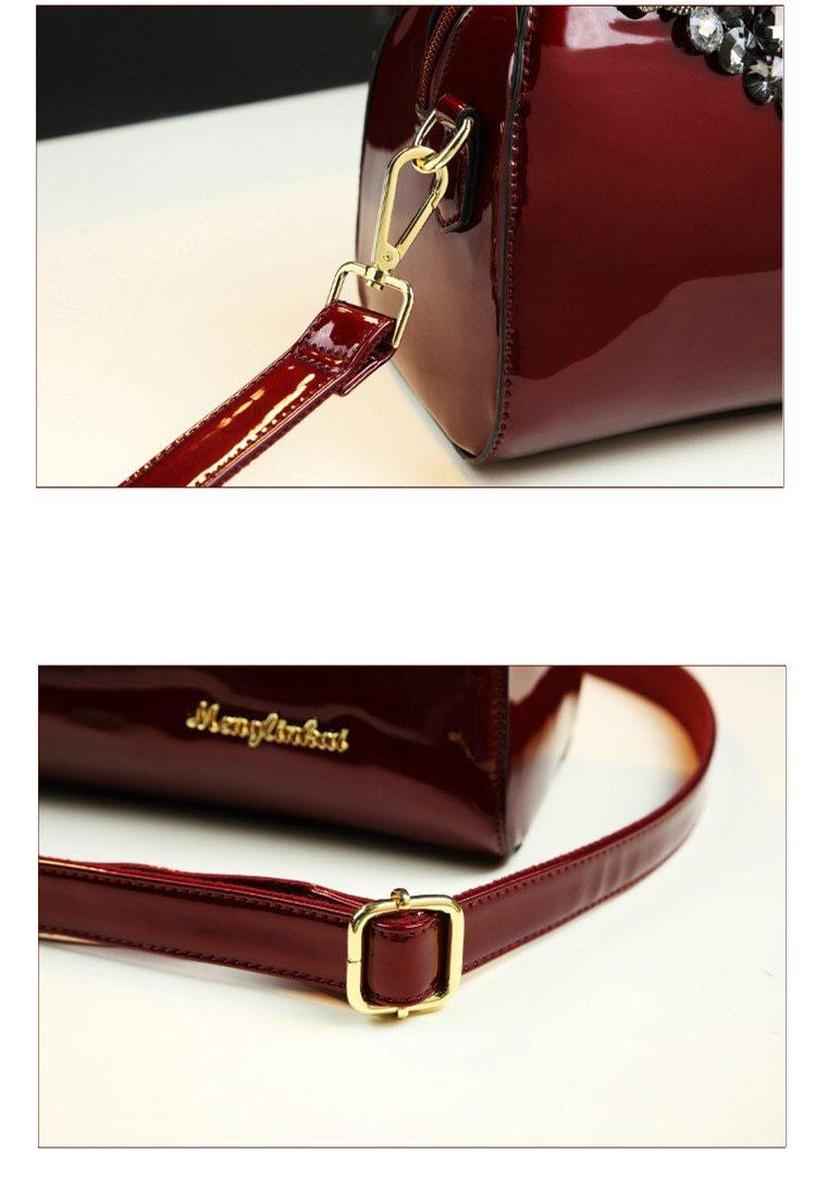 Genuine Leather Phone Bag with Urban Detail
