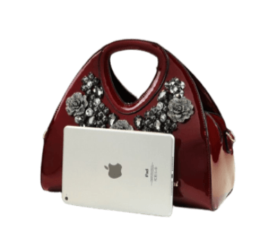 Genuine Leather Phone Bag with Urban Detail