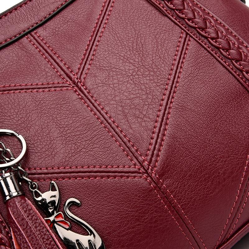Compact Genuine Leather Tote Bag