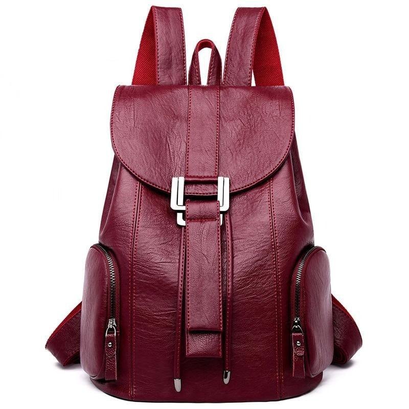 Classic Genuine Leather Backpack