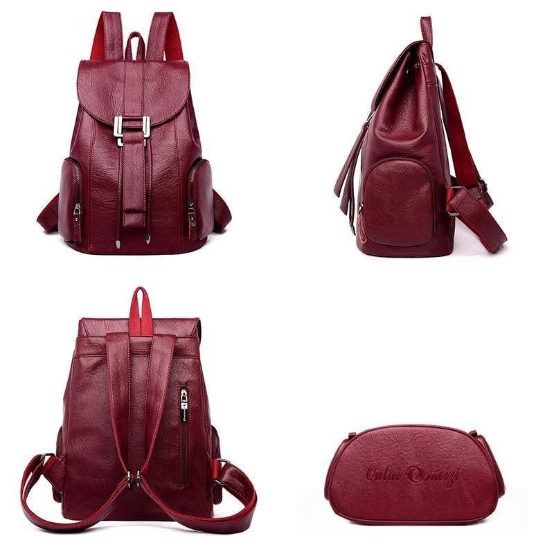 Classic Genuine Leather Backpack