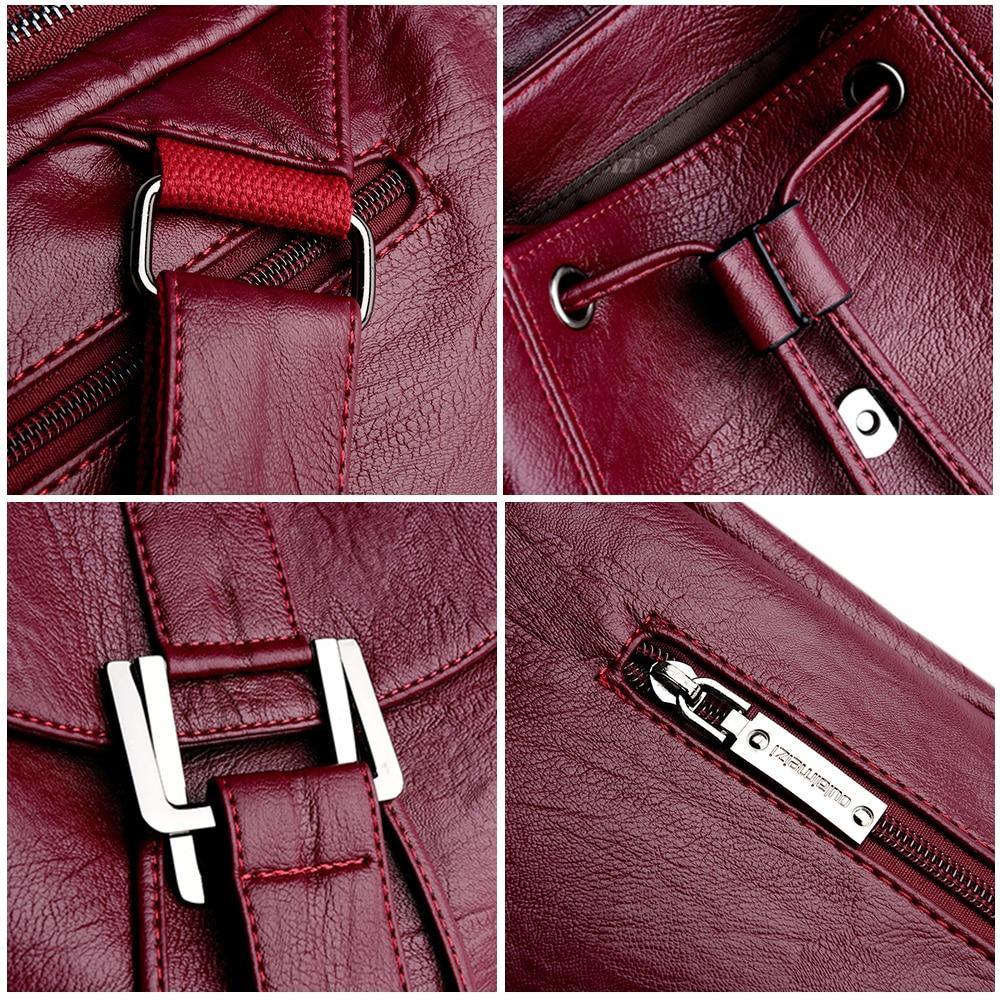 Classic Genuine Leather Backpack