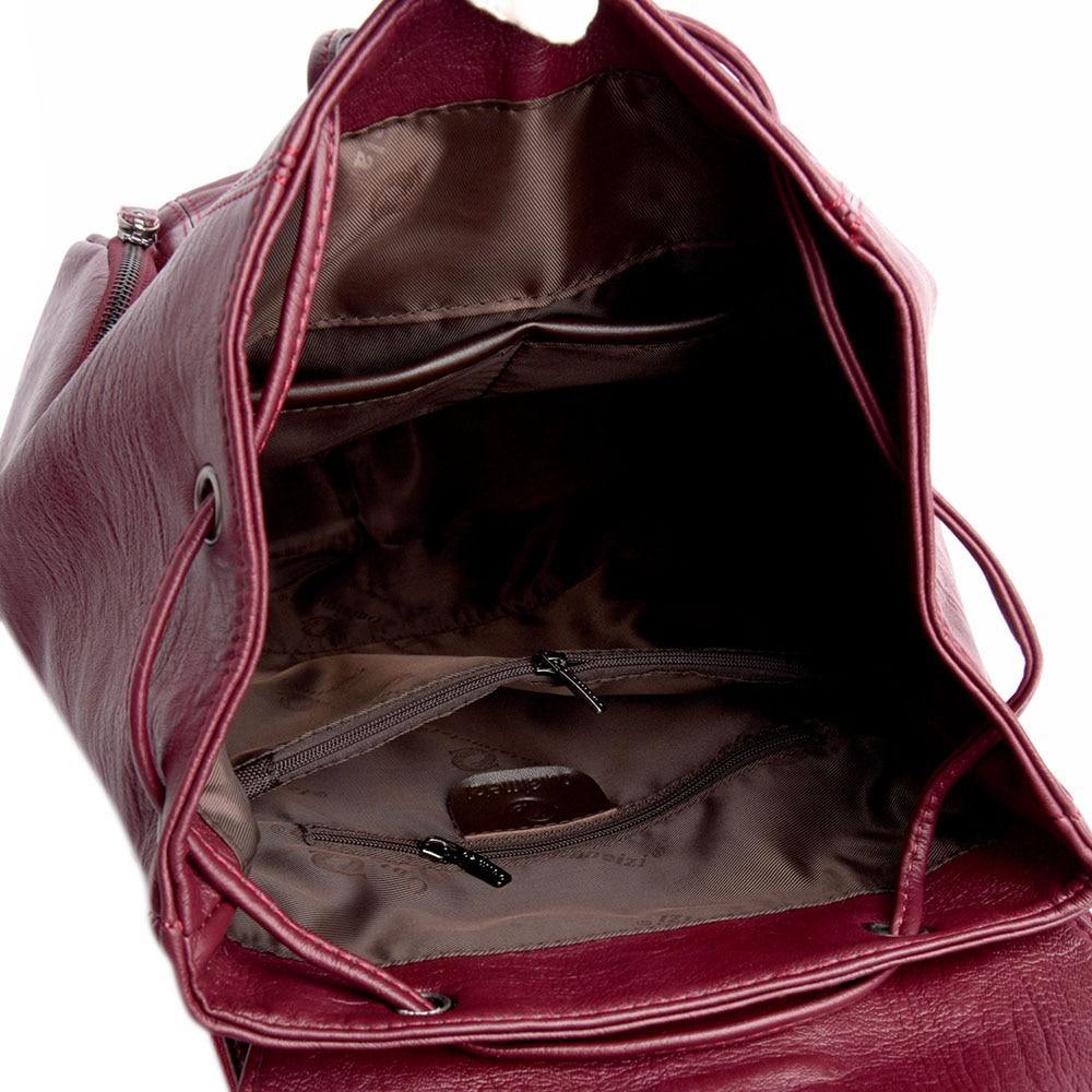 Classic Genuine Leather Backpack