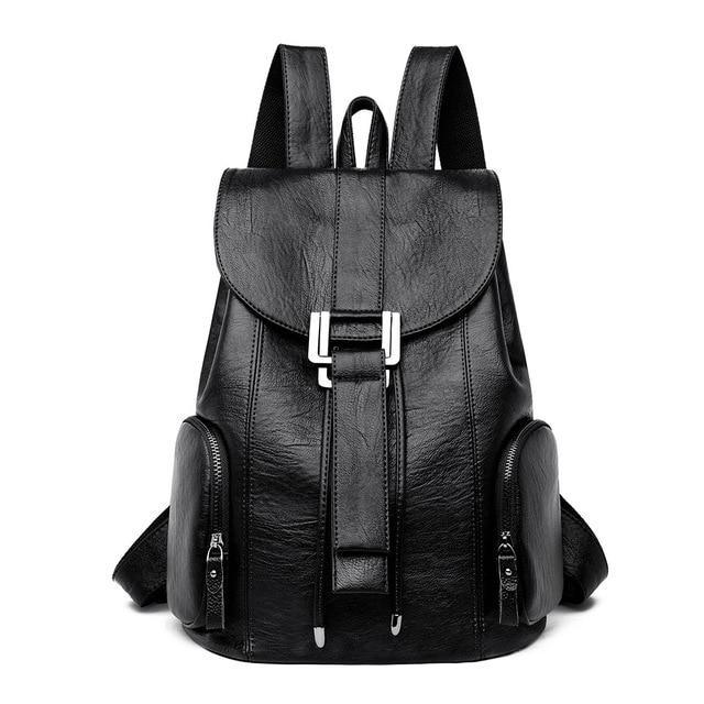 Classic Genuine Leather Backpack