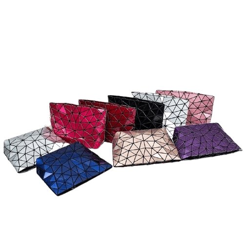 Geometric PU Leather Phone Bag