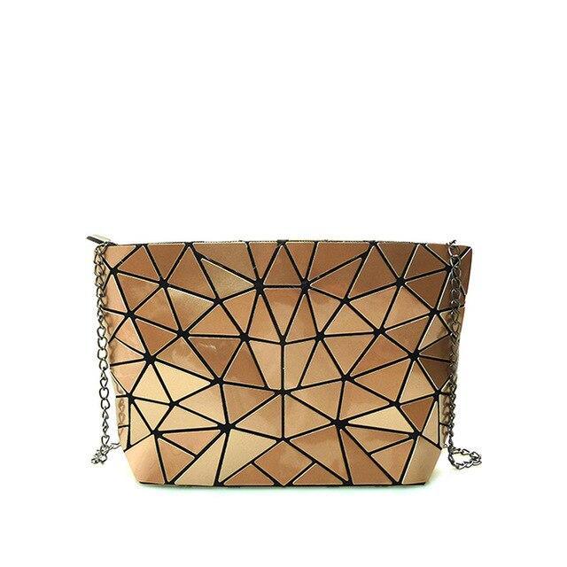 Geometric PU Leather Phone Bag