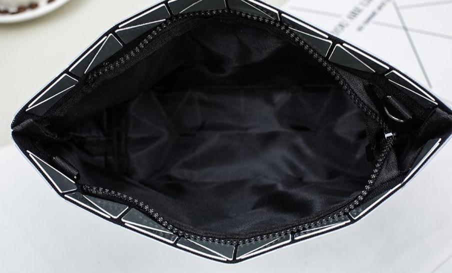 Geometric PU Leather Phone Bag
