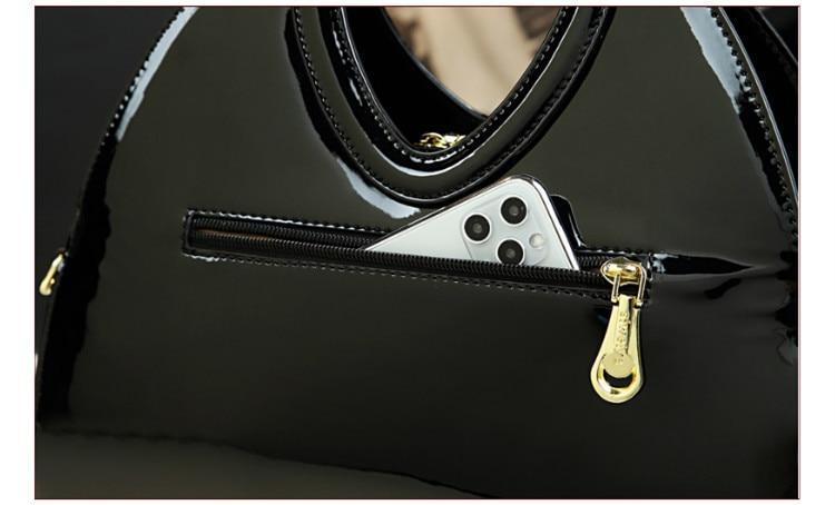 Genuine Leather Phone Bag with Urban Detail