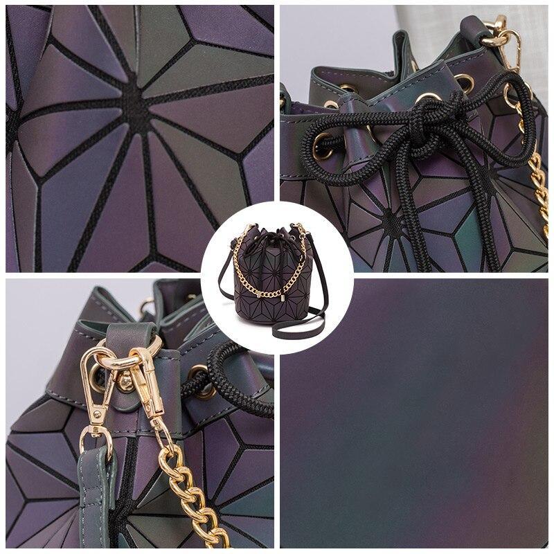 Geometric Bucket Bag