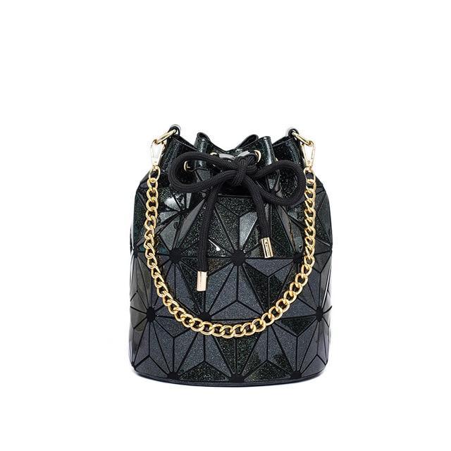 Geometric Bucket Bag