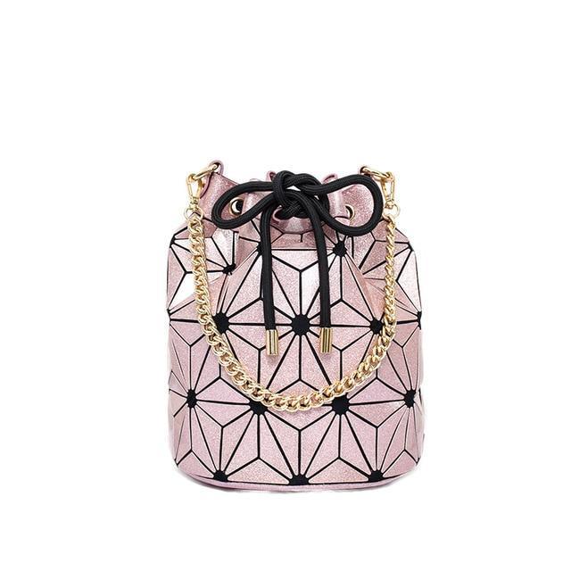 Geometric Bucket Bag