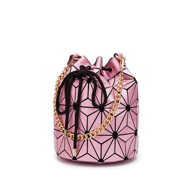 Geometric Bucket Bag