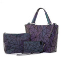 Geometric Messenger Bag