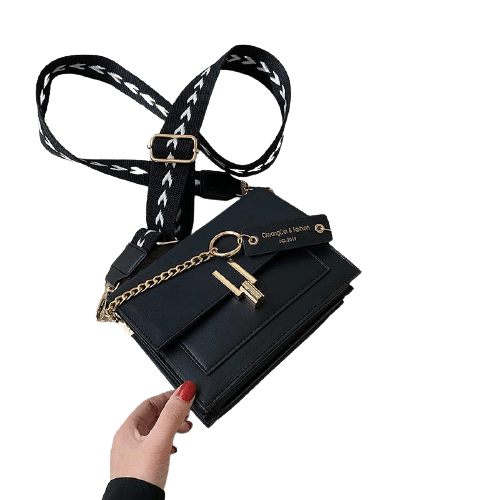 Statement Synthetic Leather Purse
