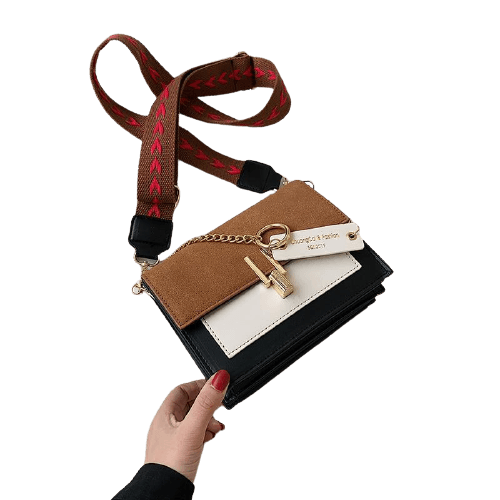 Statement Synthetic Leather Purse