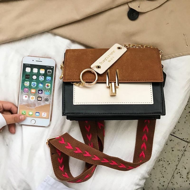 Statement Synthetic Leather Purse