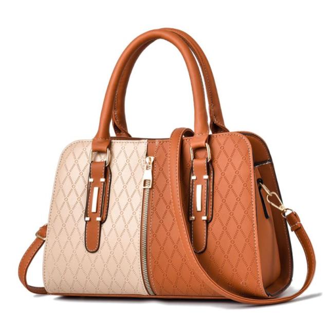 Statement Leather Shoulder Bag