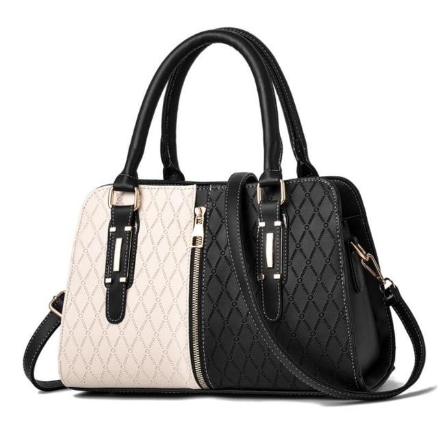 Statement Leather Shoulder Bag