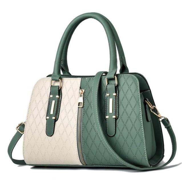 Statement Leather Shoulder Bag