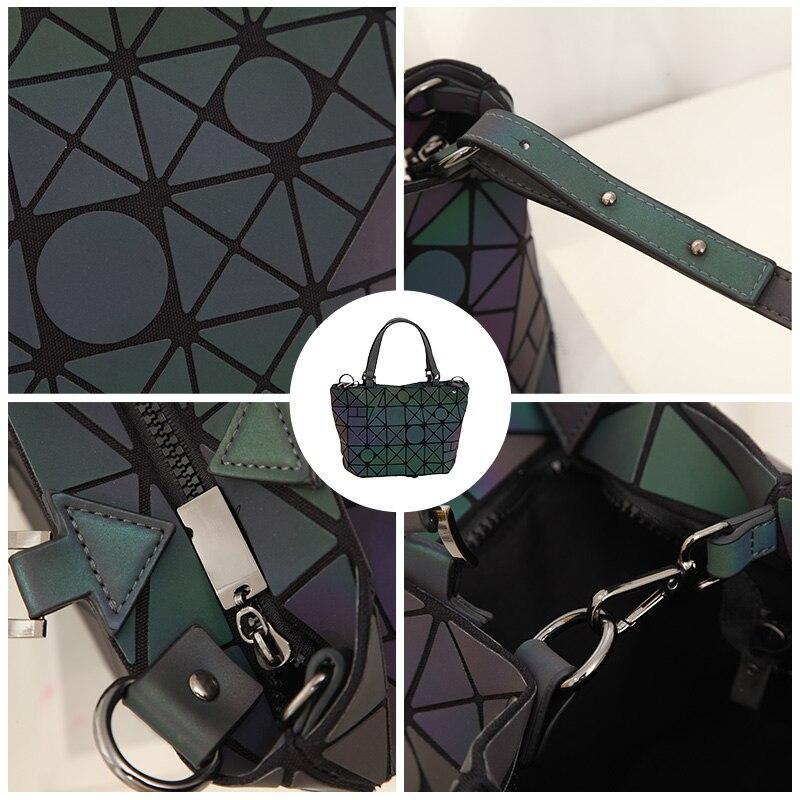 Geometric Hobo Bag