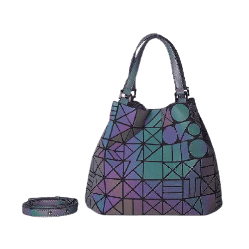 Geometric Hobo Bag
