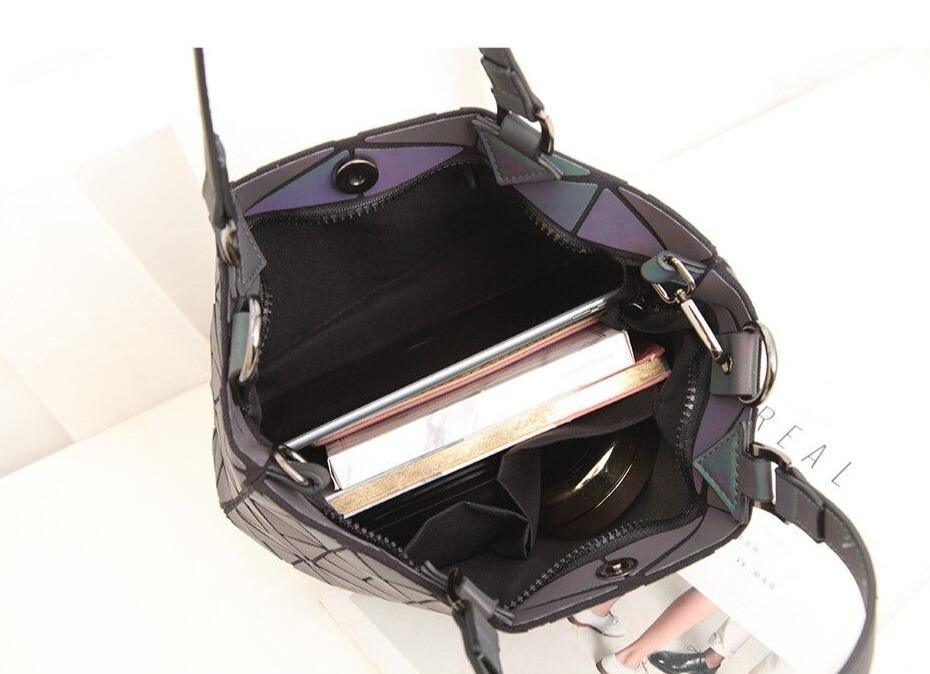 Geometric Hobo Bag