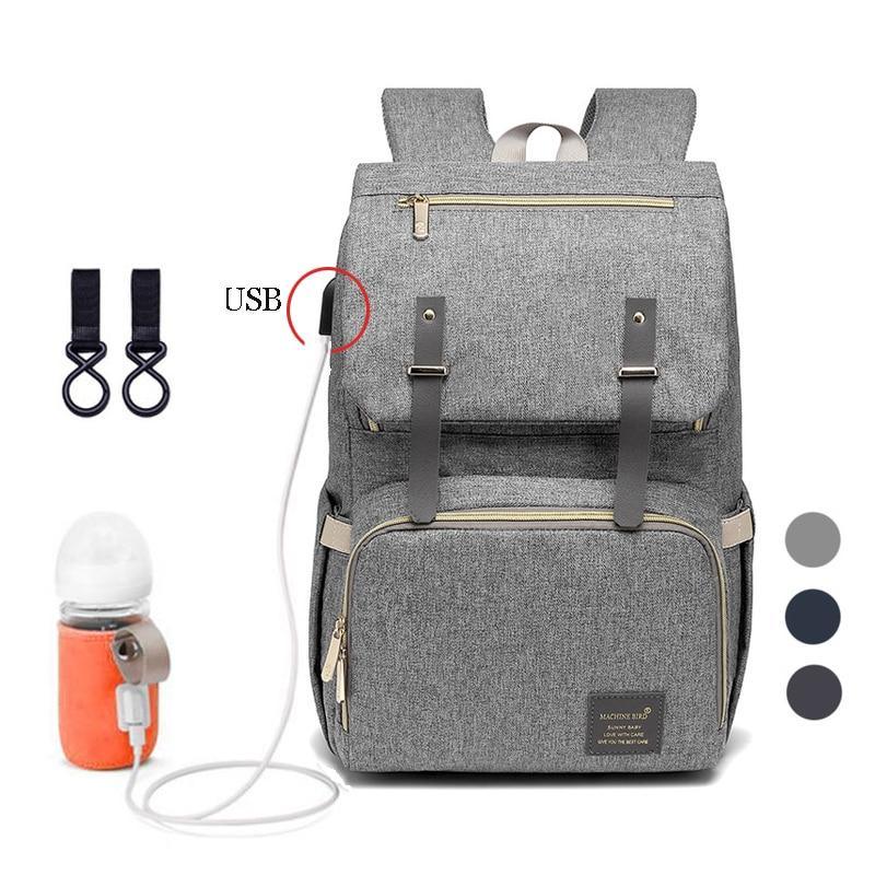 Round Backpack in Oxford Cloth