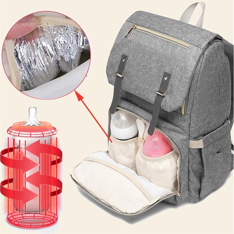 Round Backpack in Oxford Cloth