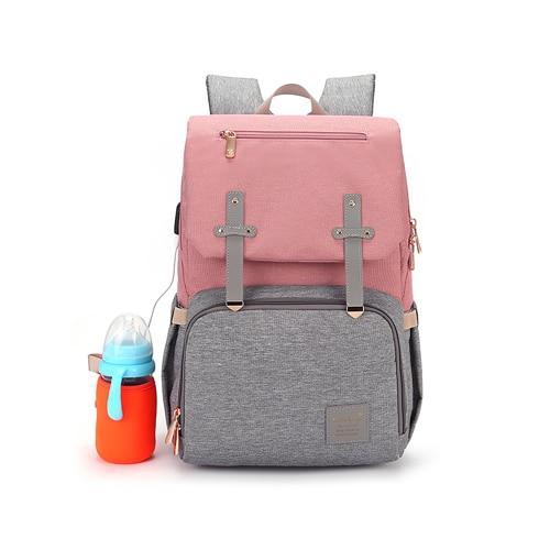 Round Backpack in Oxford Cloth