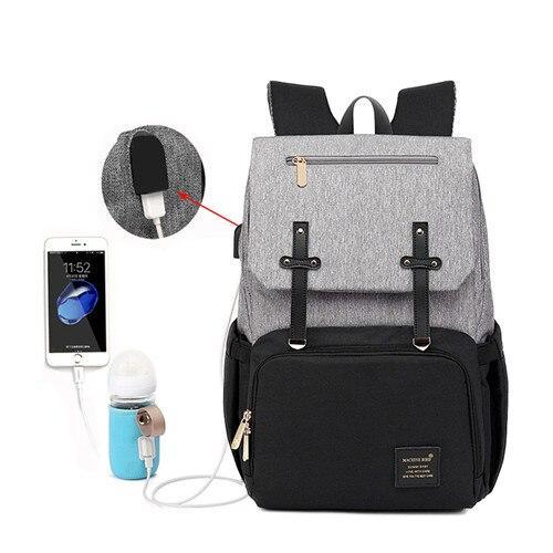 Round Backpack in Oxford Cloth