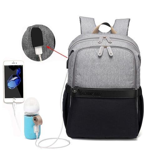 Round Backpack in Oxford Cloth