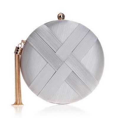 Round Evening Clutch