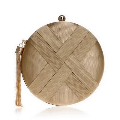 Round Evening Clutch
